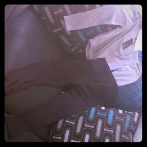 FASHION NOVA SHIRT AND LEGGINGS